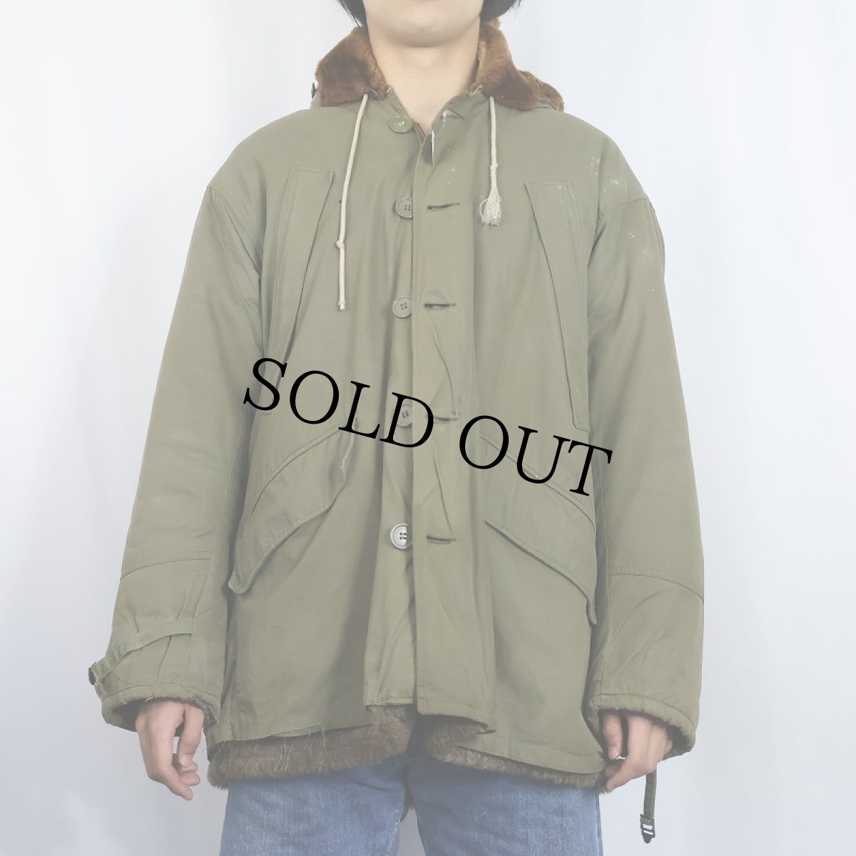 画像2: 40's U.S.ARMY AIR FORCE B-11 Flight Jacket SIZE 40 (2)