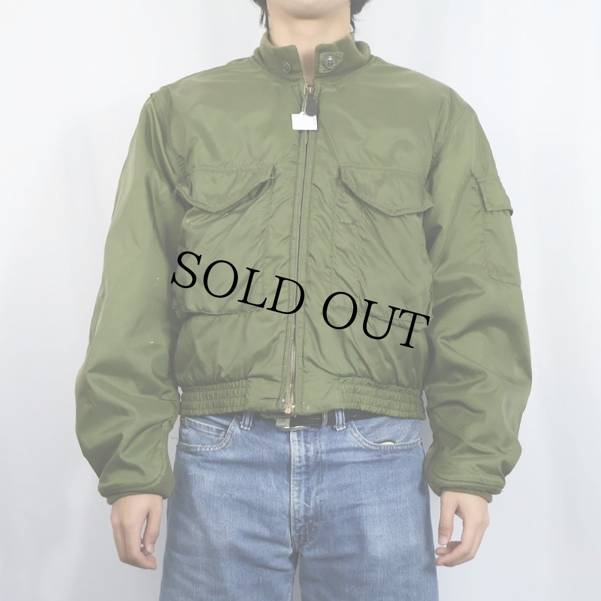 画像2: 60's U.S.NAVY G-８(WEP) "TYPE C" フライトジャケット  (2)