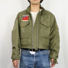 画像2: 60's U.S.NAVY G-８(AER) "TYPE B" フライトジャケット 42REGULAR (2)