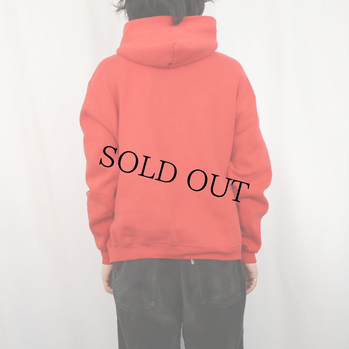 画像3: 90's RUSSELL ATHLETIC USA製 "EAST HARDIN LADY REBS" プリントスウェットフーディー L (3)