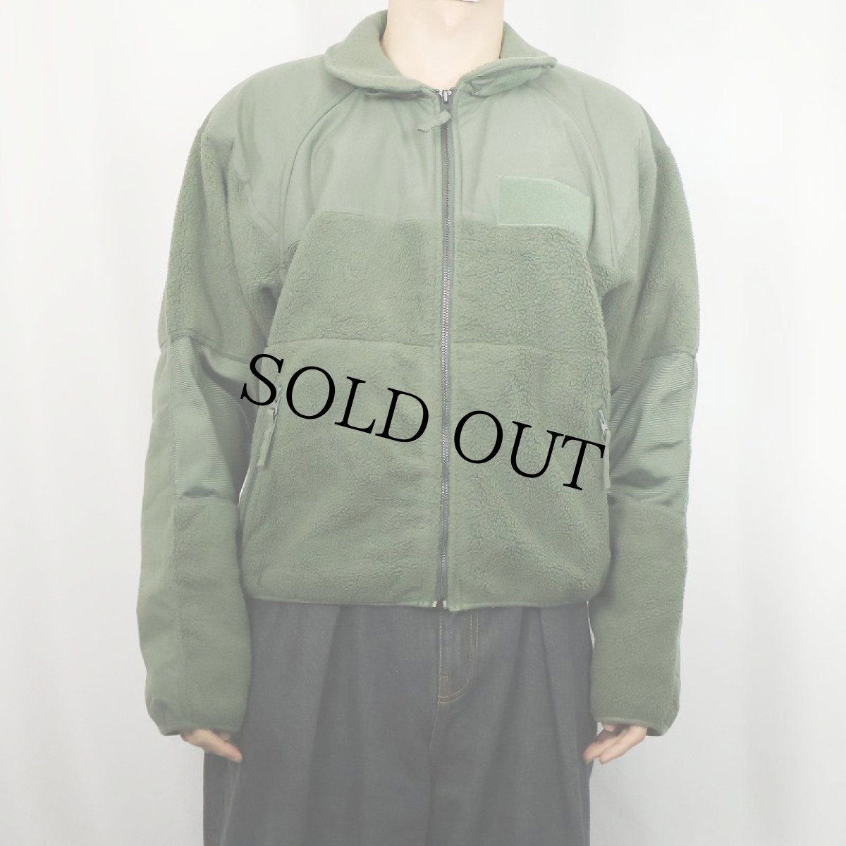 画像2: U.S.MILITARY CWU-100/P "PECKHAM" NOMEX/POLARTEC フリースジャケット  (2)