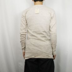 画像3: 60〜70's Effedi mamabu ウール混 アンダーシャツ SIZE6 タグ付き未使用 (3)