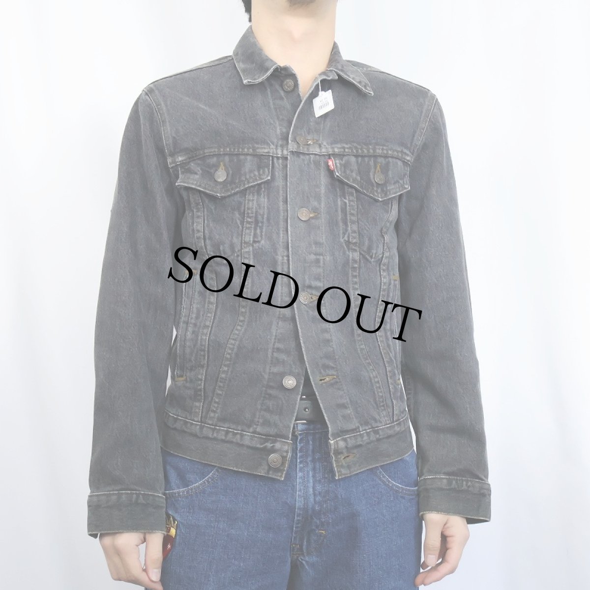 画像3: 80's Levi's 70506-0259 USA製 ブラックデニムジャケット SIZE36 (3)