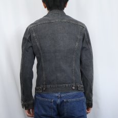 画像2: 80's Levi's 70506-0259 USA製 ブラックデニムジャケット SIZE36 (2)