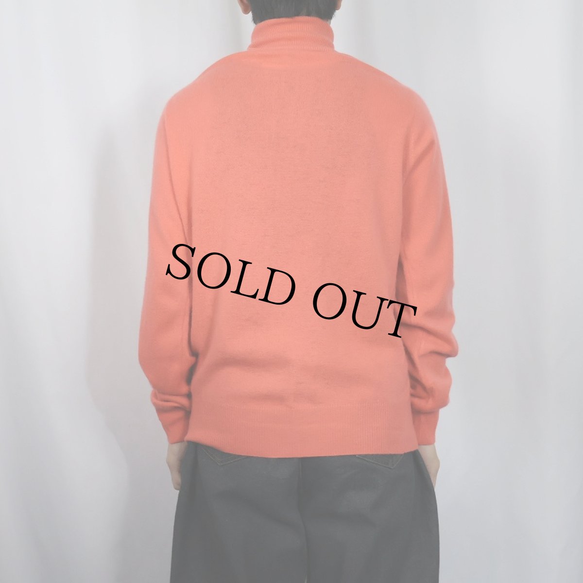 画像3: Croft & Barrow タートルネック カシミアニットセーター L (3)