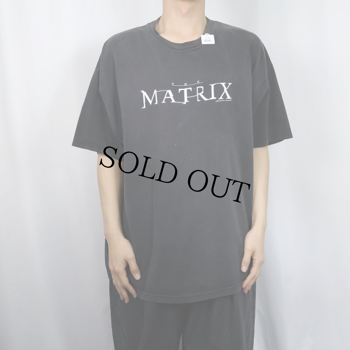 画像2: 90's〜 THE MATRIX 映画プリントTシャツ BLACK XL (2)