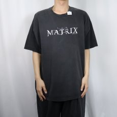 画像2: 90's〜 THE MATRIX 映画プリントTシャツ BLACK XL (2)