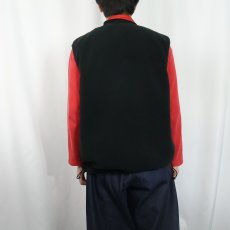 画像4: 90's POLO SPORT Ralph Lauren 裏フリース リバーシブル ソフトシェルベスト L (4)