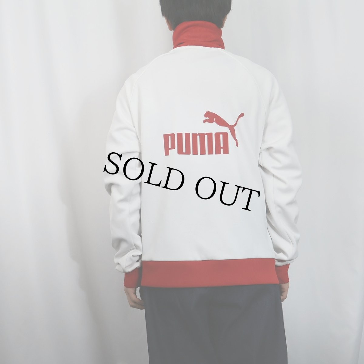 画像3: 70〜80's PUMA フロッキープリント トラックジャケット XL (3)