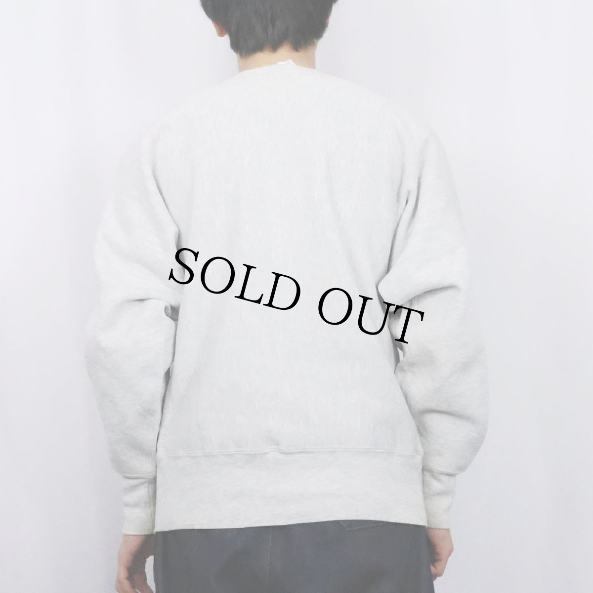 画像3: 90's Champion REVERSE WEAVE USA製 "VILLANOVA FOOTBALL" プリントスウェット L (3)