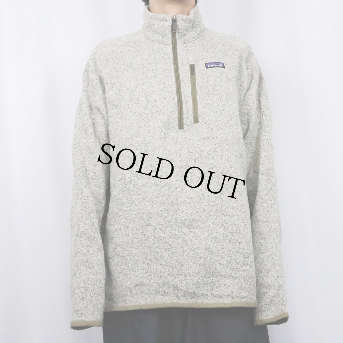 画像2: 2018SS Patagonia ハーフジップ ベターセーター XL (2)