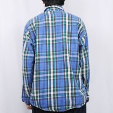 画像3: 90's BIG MAC USA製 チェック柄 ヘビーネルシャツ L (3)
