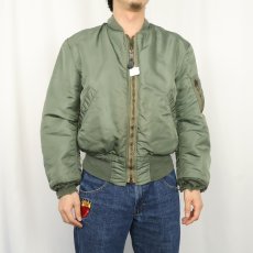 画像3: 60's U.S.AIR FORCE MA-1 D-TYPE フライトジャケット SMALL (3)