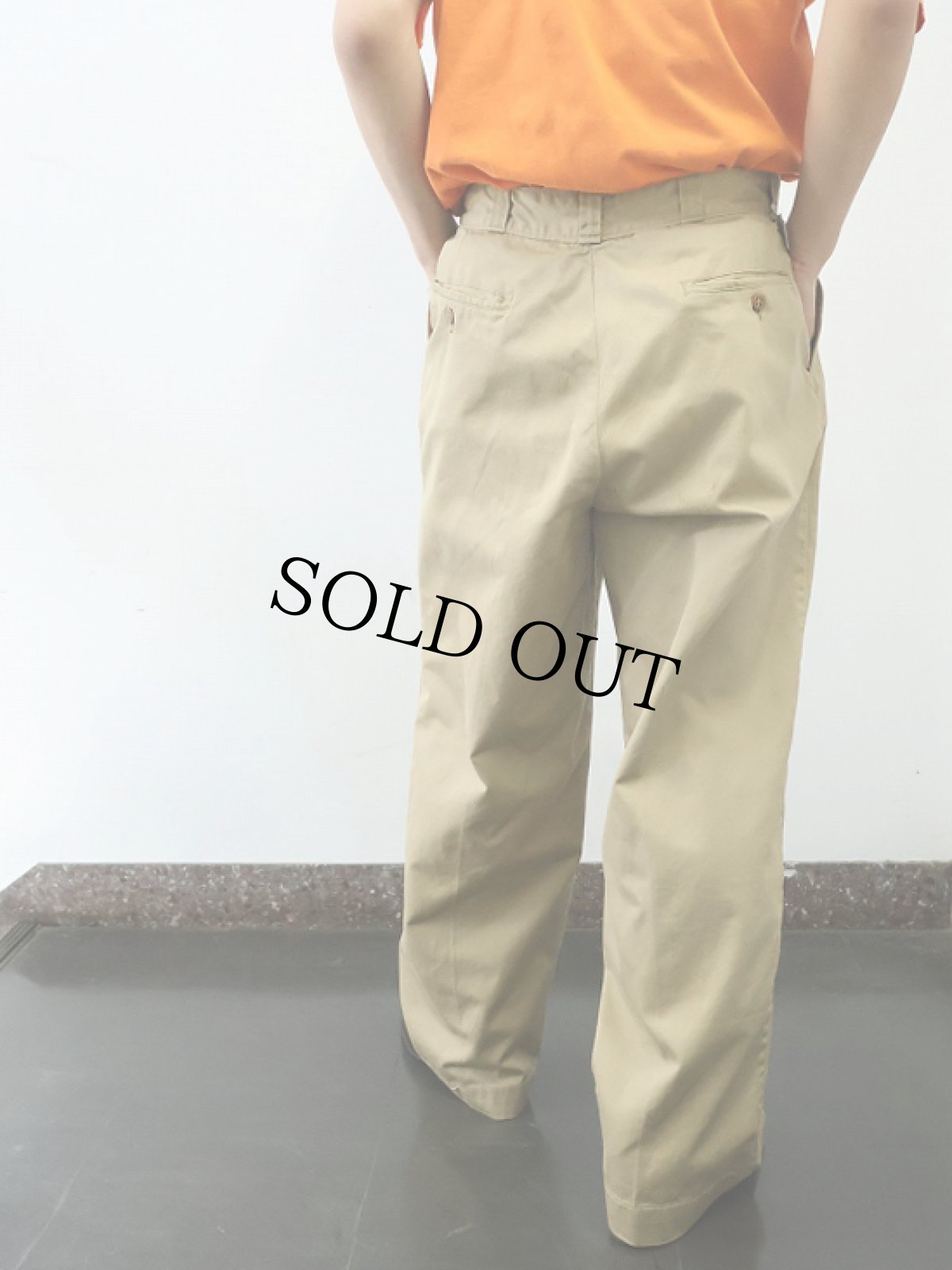 画像3: 50's U.S.ARMY チノトラウザーズ W32 (3)