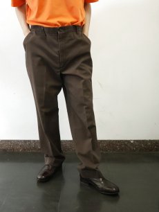 画像1: 90's RED KAP USA製 ポリエステル×コットンワークパンツ W36 (1)