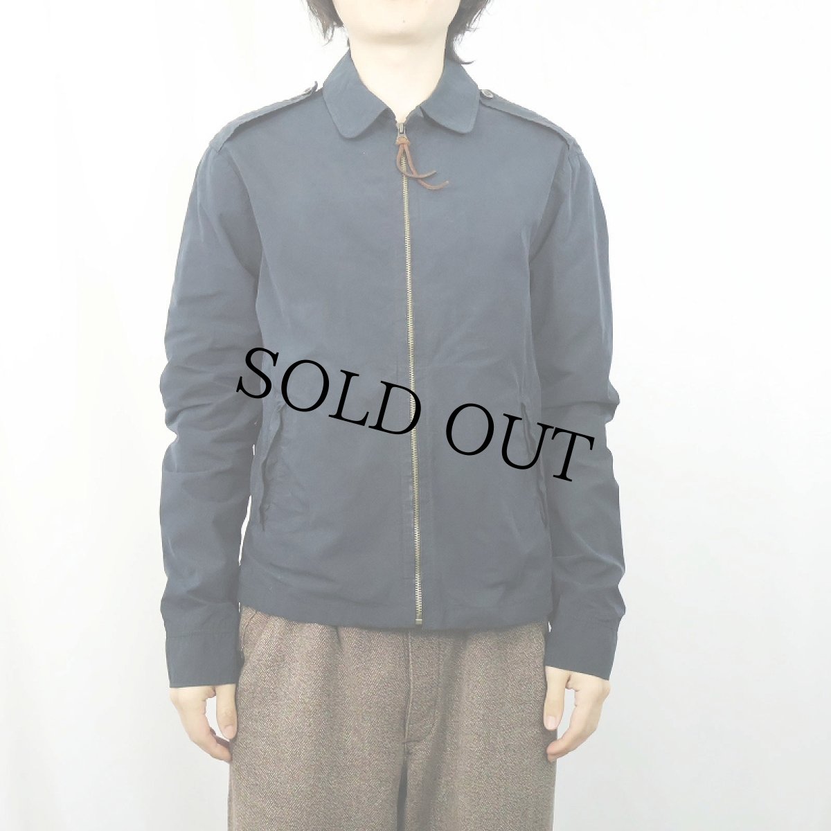画像2: POLO Ralph Lauren "U.S.NAVY TYPE" チンスト付き ユーティリティジャケット BLACK S (2)