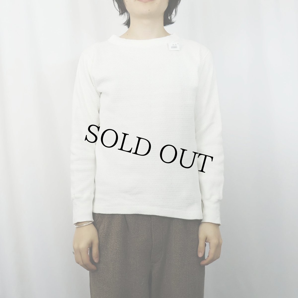 画像2: 60's U.S.ARMY サーマルロンT MEDIUM (2)