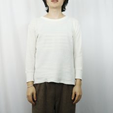 画像2: 70〜80's Hanes サーマルロンT L (2)