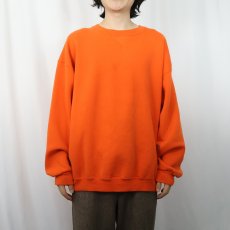 画像2: 90's DISCUS ATHLETIC USA製 前V 無地スウェット XL  (2)