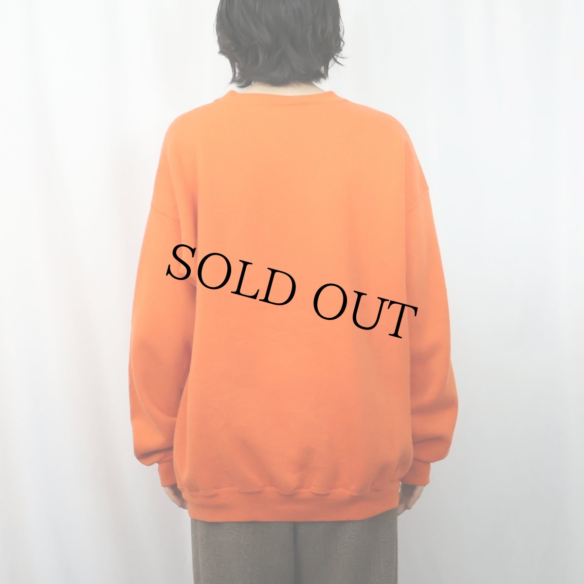 画像3: 90's DISCUS ATHLETIC USA製 前V 無地スウェット XL  (3)