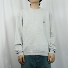 画像3: 90's FRUIT OF THE LOOM IRELAND製 ロゴ刺繍 スウェット L (3)