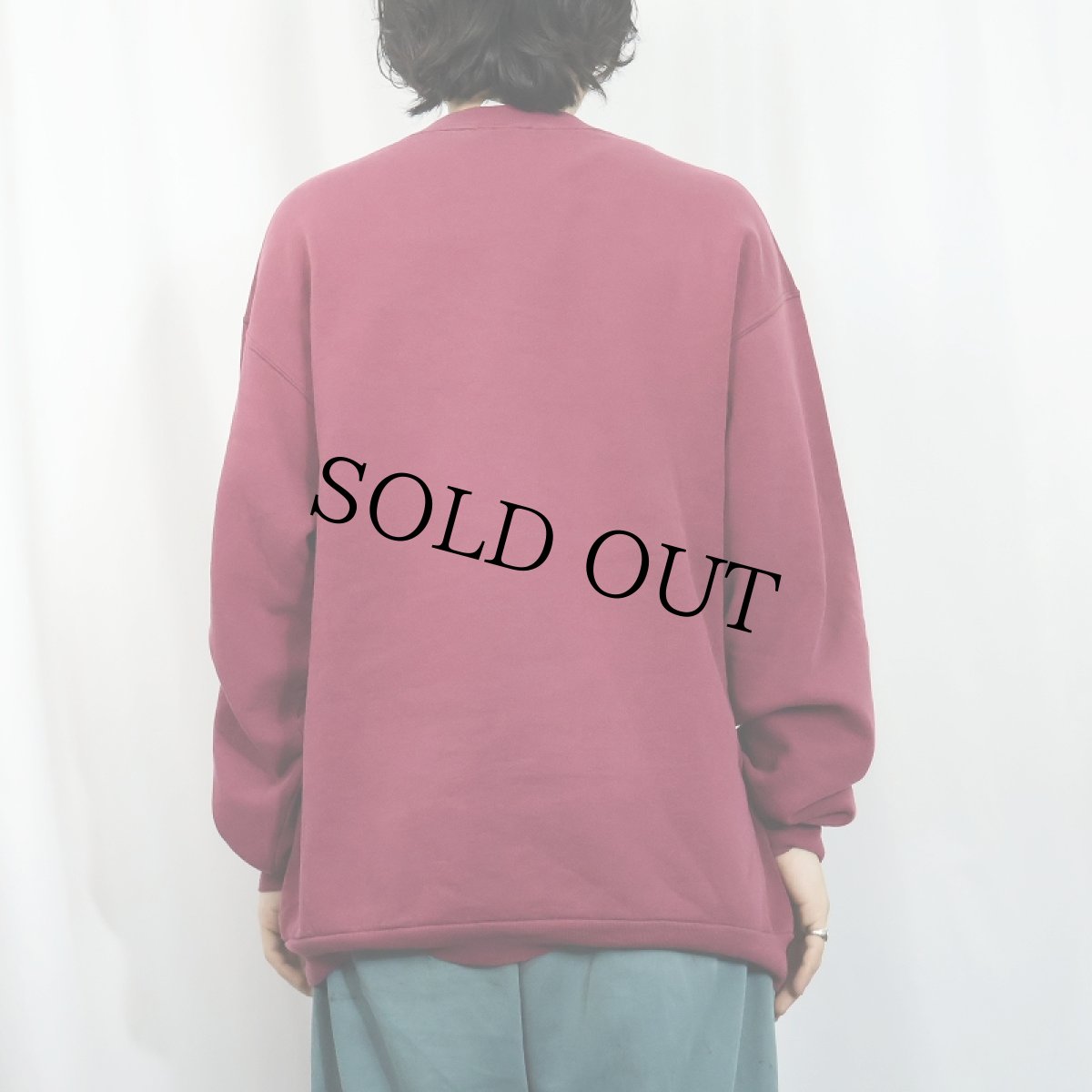 画像4: 90's FRUIT OF THE LOOM IRELAND製 ロゴ刺繍 スウェット XL (4)