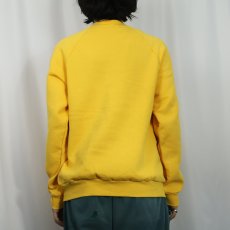 画像4: 90's FRUIT OF THE LOOM IRELAND製 ロゴプリント ラグランスウェット M (4)