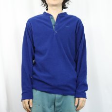 画像2: 90's Patagonia USA製 "CAPILENE" ヘンリーネック フリースロンT M (2)