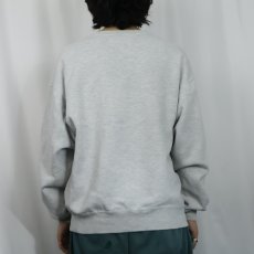 画像3: 90's RUSSELL ATHLETIC USA製 "EASTERN ILLINOIS" 前V プリントスウェット L (3)