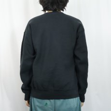 画像3: 90's STURDY SWEATS by Lee USA製 無地スウェット BLACK L (3)