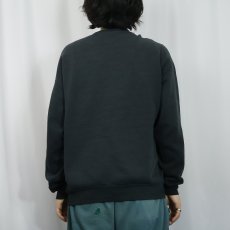 画像3: 2000's JERZEES USA製 無地スウェット BLACK XL (3)