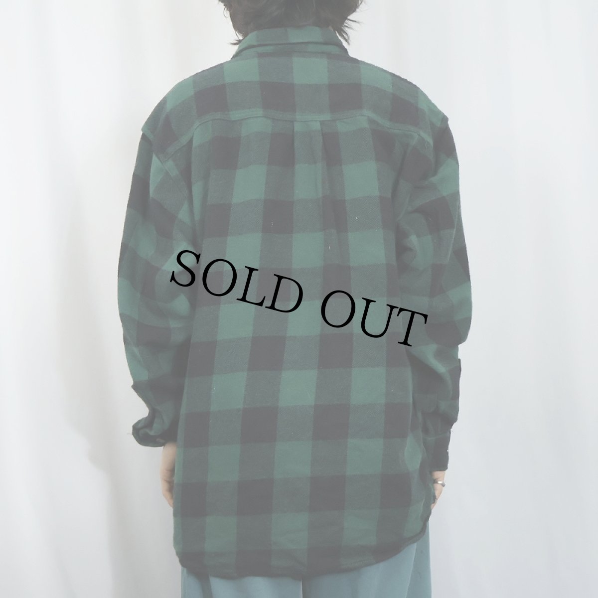 画像3: Stillwater Supply Co. バッファローチェック柄 ヘビーネルシャツ XL (3)