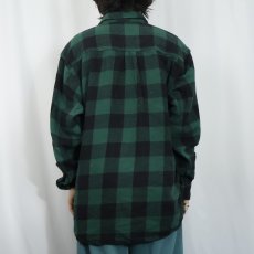 画像3: Stillwater Supply Co. バッファローチェック柄 ヘビーネルシャツ XL (3)