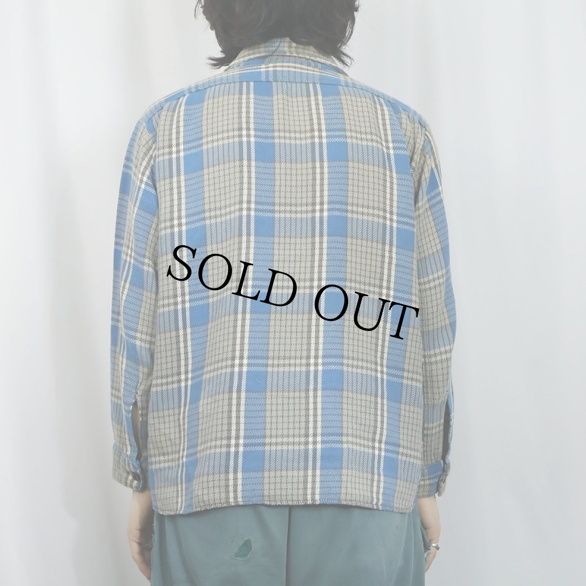 画像3: 70's FROSTPROOF チェック柄 ヘビーネルシャツ SIZE16 (3)