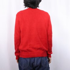 画像3: POLO Ralph Lauren ロゴ刺繍 コットンニットセーター S (3)