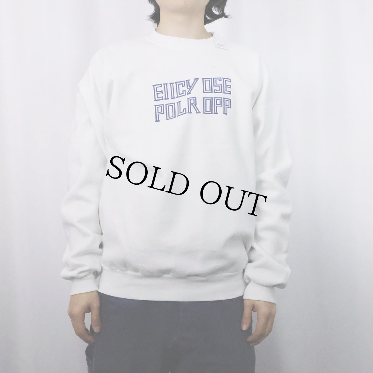 画像3: "FUCK OFF" ギミックプリントスウェット L (3)