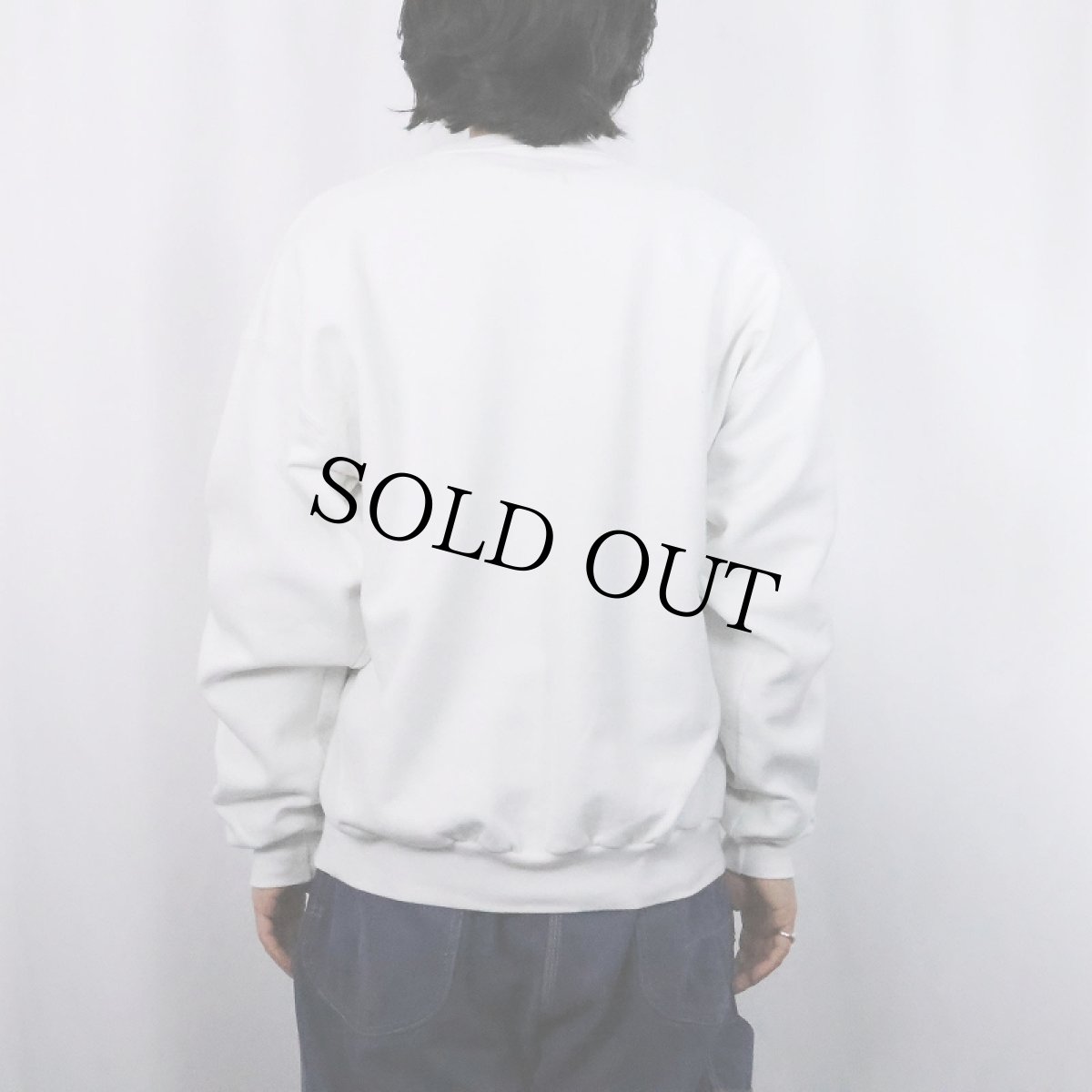 画像4: "FUCK OFF" ギミックプリントスウェット L (4)