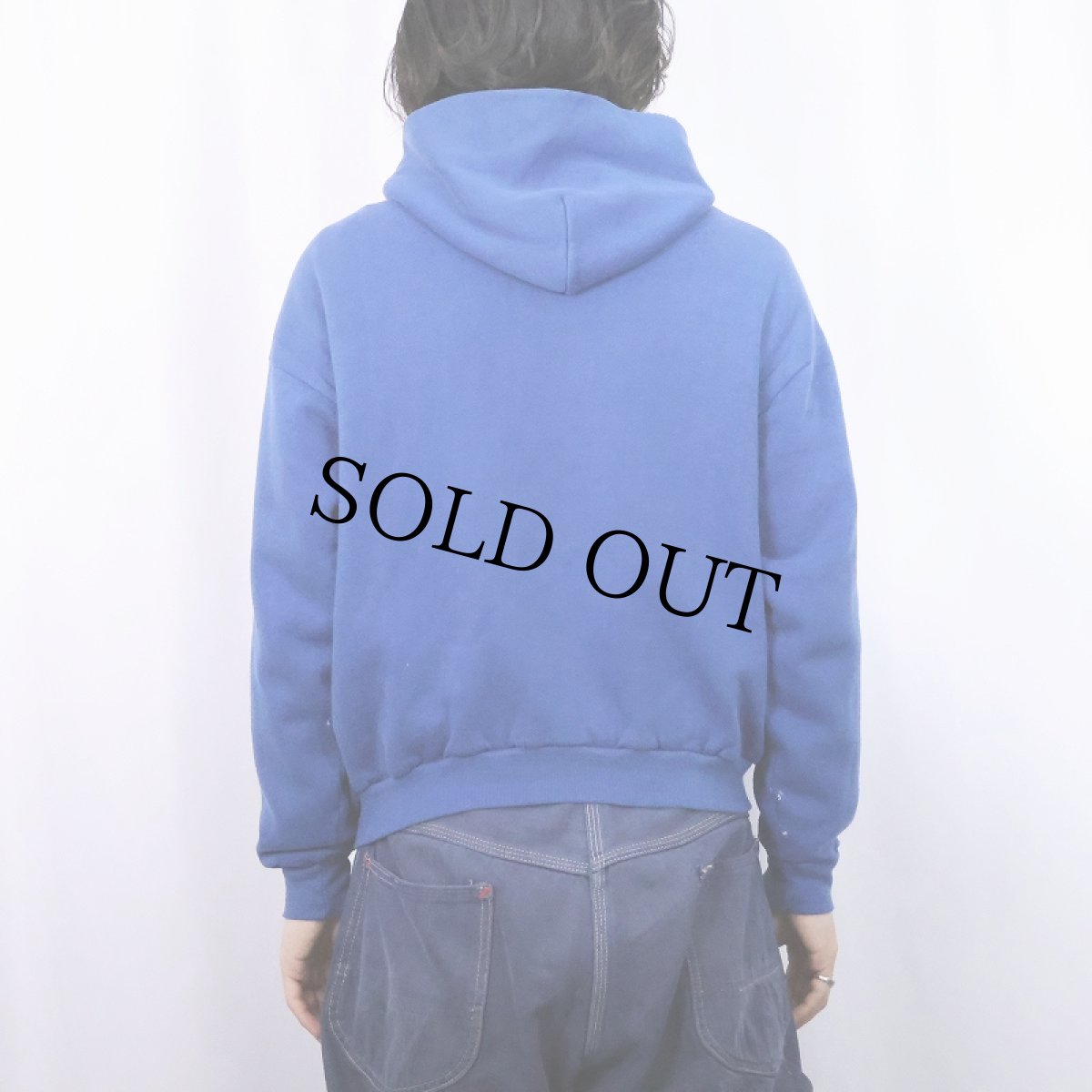 画像3: 70's Sportswear USA製 無地スウェットジップパーカー L (3)