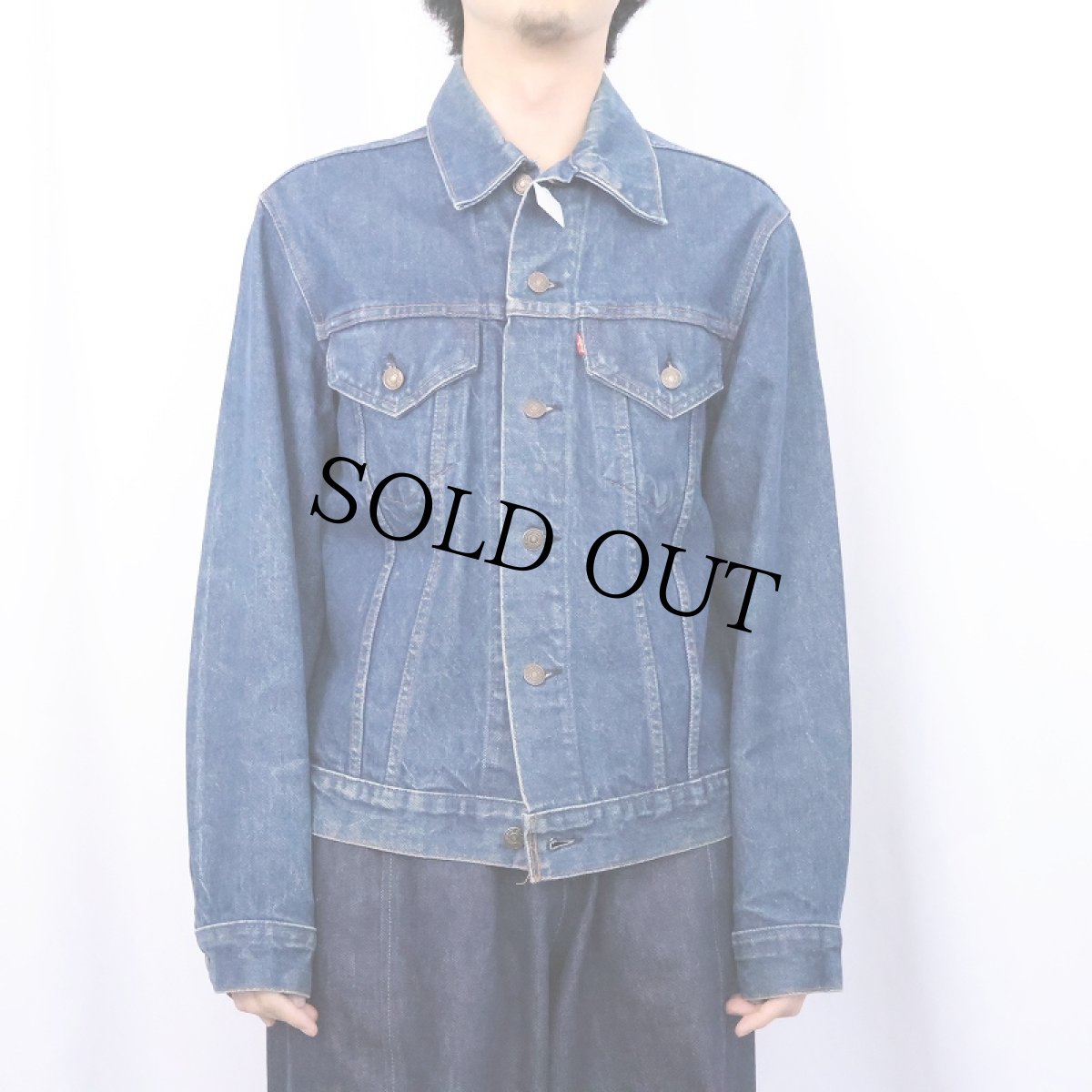 画像2: 70〜80's Levi's 70505-0217 USA製 デニムジャケット SIZE40 (2)