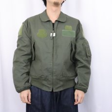 画像2: 2000's U.S.AIR FORCE CWU-36/P フライトジャケット LARGE (2)