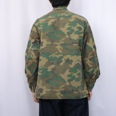 画像3: 60's U.S.ARMY ERDL迷彩 "グリーンリーフ" ファティーグジャケット MEDIUM-SHORT (3)