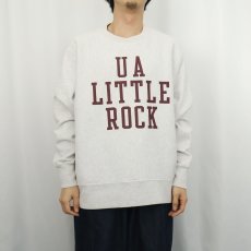画像2: Champion REVERSE WEAVE "UA LITTLE ROCK" プリントスウェット L (2)
