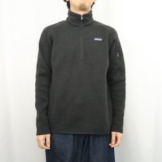画像2: 2016AW Patagonia ハーフジップベターセーター BLACK L (2)