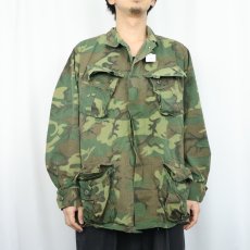画像2: 60's U.S.ARMY ERDL迷彩 "グリーンリーフ" ファティーグジャケット MEDIUM-REGULAR (2)