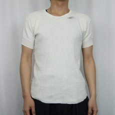 画像2: 70's JOCKEY サーマルTシャツ M (2)
