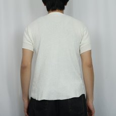 画像3: 70's JOCKEY サーマルTシャツ M (3)