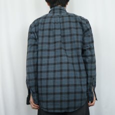 画像3: FILSON チェック柄 ヘビーネルシャツ M (3)