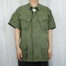 画像2: 60's U.S.ARMY ジャングルファティーグジャケット 5th (2)