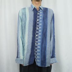 画像2: Ambrozzis FRANCE製 総柄 シャツ (2)