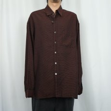 画像2: 80〜90's Messori ITALY製 総柄 シャツ XXL (2)